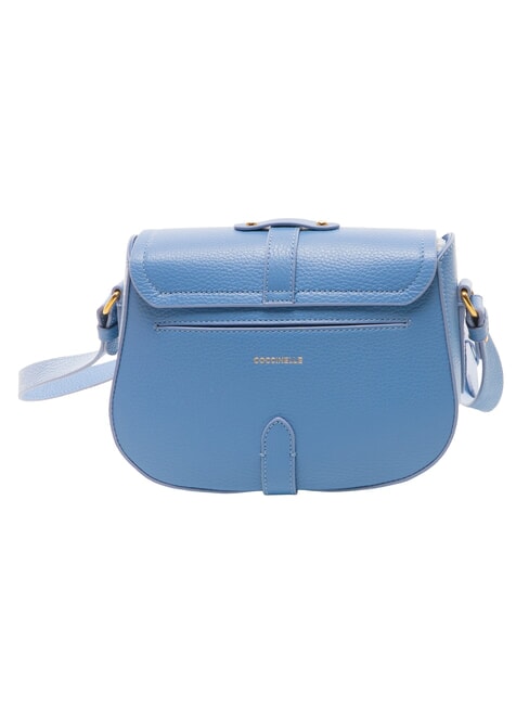 MAGALU Mini shoulder bag, in leather blue - Women&rsquo;s Bags
