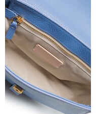 COCCINELLE MAGALU Mini shoulder bag, in leather blue - Women&rsquo;s Bags - 4