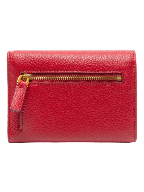 DEW Wallet with coin purse, in leather sangria - Women&rsquo;s Wallets
