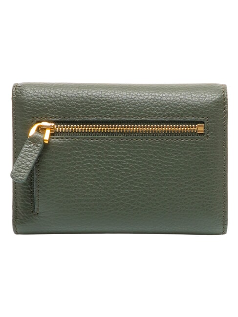 DEW Wallet with coin purse, in leather seaweed - Women&rsquo;s Wallets