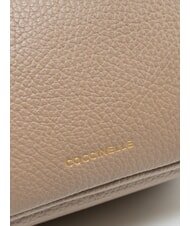COCCINELLE SAGITTA Mini leather room warm taupe - Women&rsquo;s Bags - 3