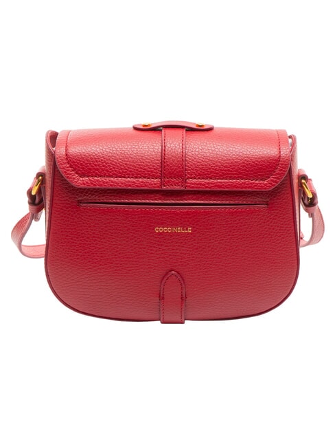 MAGALU Mini shoulder bag, in leather sangria - Women&rsquo;s Bags