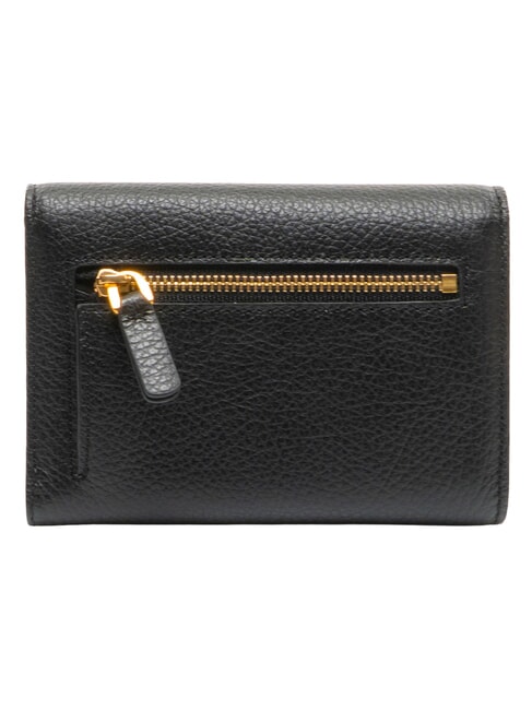 DEW Wallet with coin purse, in leather Black - Women&rsquo;s Wallets