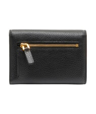 COCCINELLE DEW Wallet with coin purse, in leather Black - Women&rsquo;s Wallets - 3