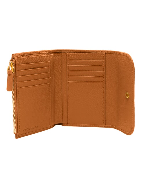 DEW Wallet with coin purse, in leather CUIR - Women&rsquo;s Wallets