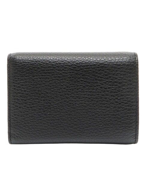 DEW Compact leather wallet Black - Women&rsquo;s Wallets