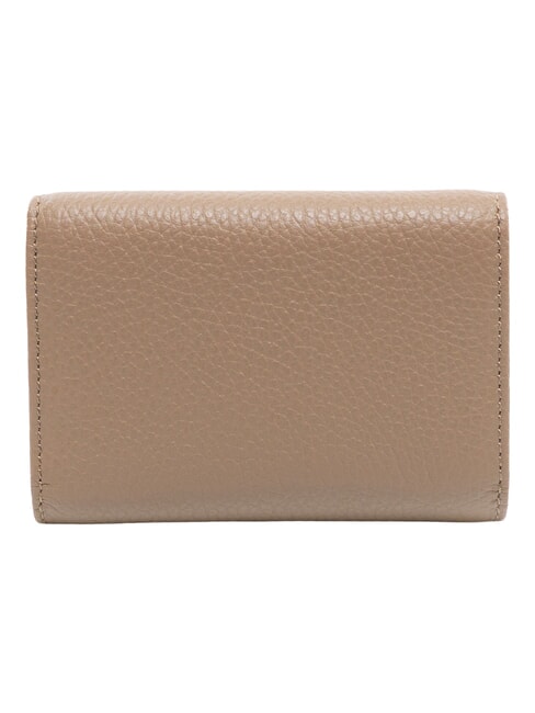 DEW Compact leather wallet warm taupe - Women&rsquo;s Wallets