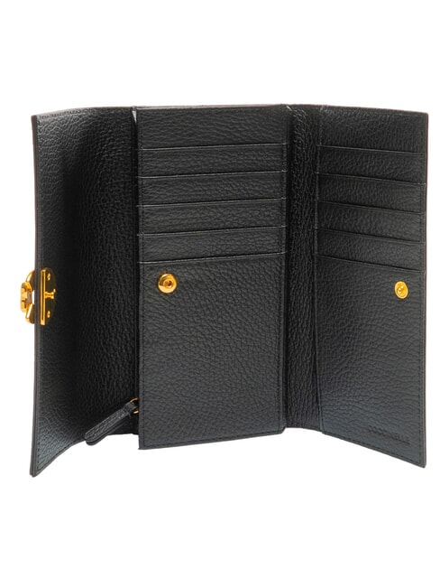 BINXIE Large leather wallet Black - Women&rsquo;s Wallets