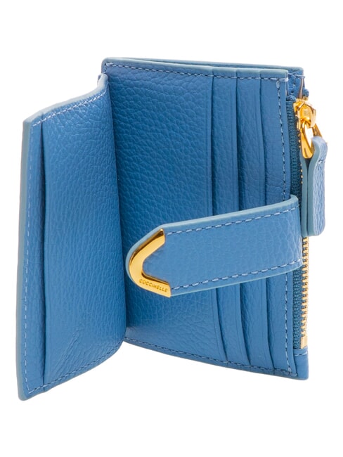 DEW Credit card holder, leather blue - Women&rsquo;s Wallets