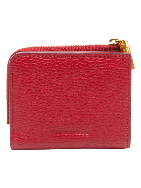 MYRINE Compact leather wallet sangria - Women&rsquo;s Wallets