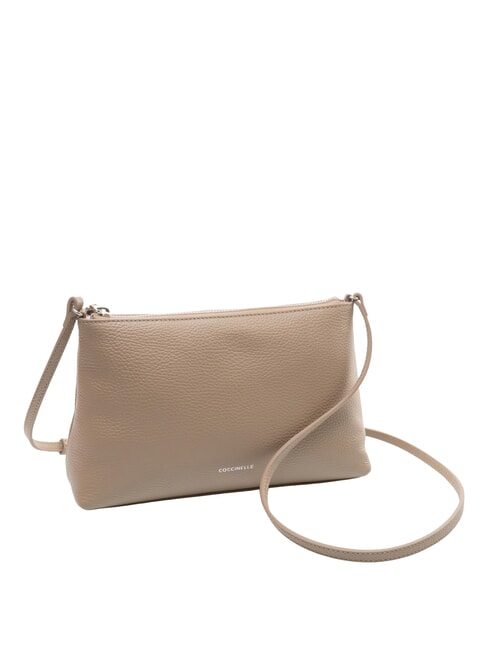 AGATEA Shoulder bag, leather warm taupe - Women&rsquo;s Bags