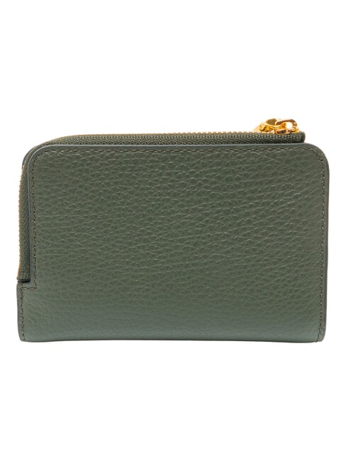 BINXIE Compact leather wallet seaweed - Women&rsquo;s Wallets
