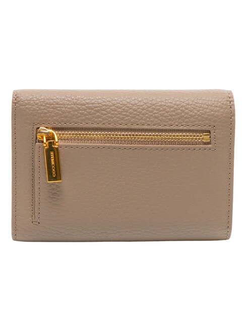 BINXIE Wallet with coin purse, in leather warm taupe - Women&rsquo;s Wallets