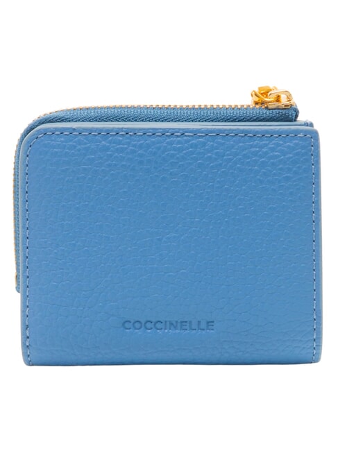 MYRINE Compact leather wallet blue - Women&rsquo;s Wallets