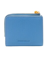 COCCINELLE MYRINE Compact leather wallet blue - Women&rsquo;s Wallets - 3