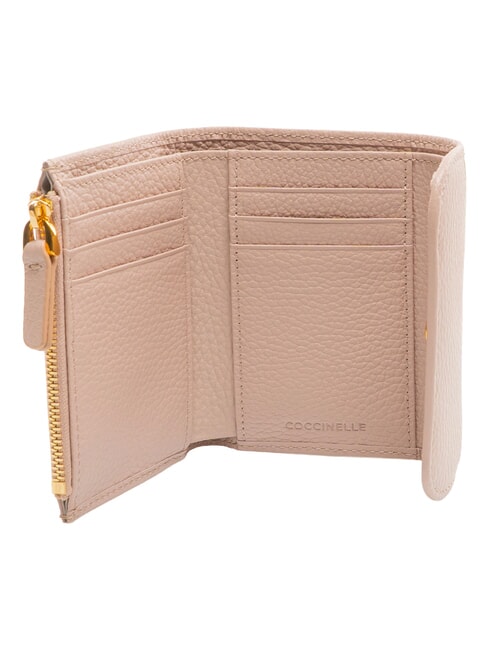 DEW Compact leather wallet rosette - Women&rsquo;s Wallets