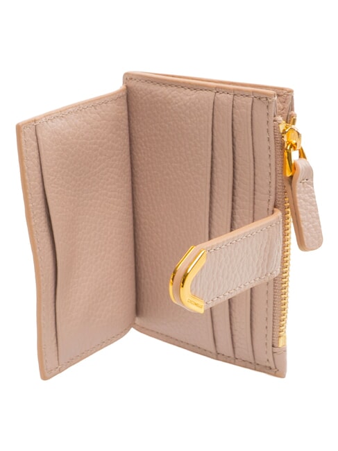 DEW Credit card holder, leather rosette - Women&rsquo;s Wallets