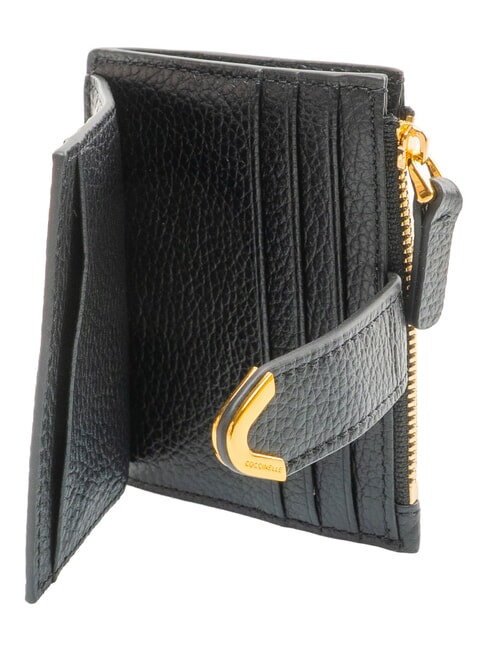 DEW Credit card holder, leather Black - Women&rsquo;s Wallets