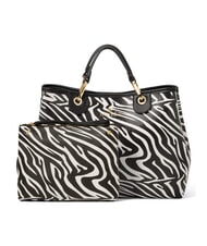 BRACCIALINI BETH SPECIAL Large handbag with clutch zebra - Women&rsquo;s Bags - 2