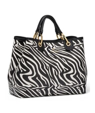 BRACCIALINI BETH SPECIAL Large handbag with clutch zebra - Women&rsquo;s Bags - 3