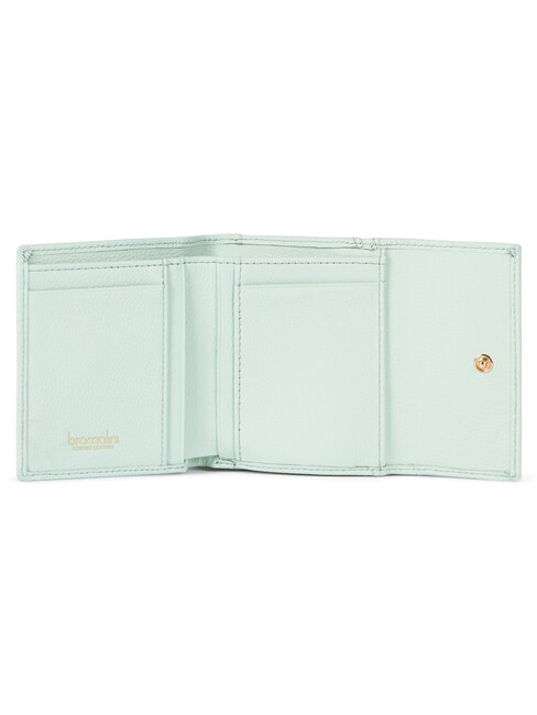 BASIC Small leather wallet with flap heavenly - Women&rsquo;s Wallets