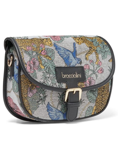 JACQUARD Mini shoulder bag multi-gray - Women&rsquo;s Bags