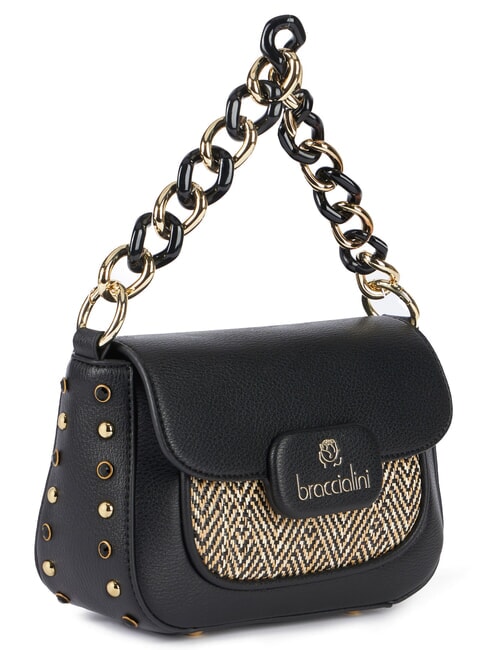 CHAIN Mini handbag with shoulder strap black - Women&rsquo;s Bags