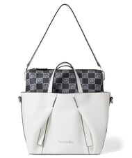 BRACCIALINI GIO Bag with removable pochette white - Women&rsquo;s Bags - 4
