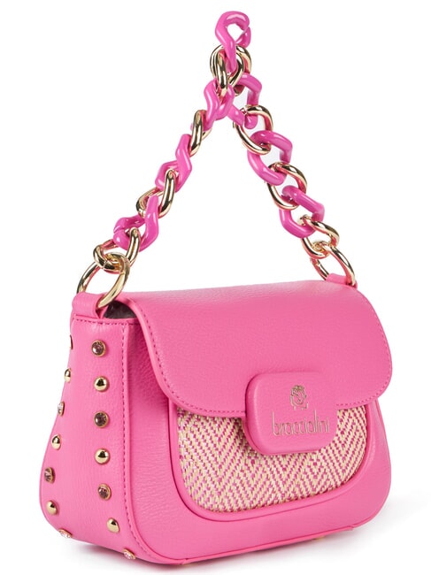 CHAIN Mini handbag with shoulder strap fuchsia - Women&rsquo;s Bags