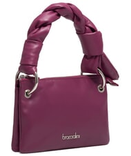BRACCIALINI CHARLIZE Small leather bag prune - Women&rsquo;s Bags - 2