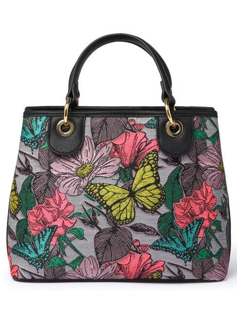 JACQUARD Handbag, with shoulder strap multi black - Women&rsquo;s Bags