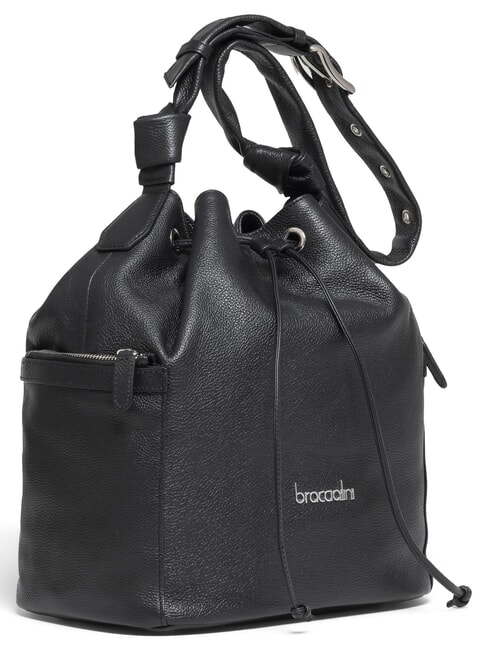 NORA Shoulder bucket, in leather black - Women&rsquo;s Bags
