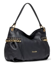 BRACCIALINI NORA Leather shoulder bag with chain - Women&rsquo;s Bags