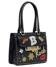 BRACCIALINI ROCK Shoulder patch bag black - Women&rsquo;s Bags - 2