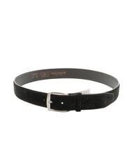 TIMBERLAND CASUAL Suede leather belt that can be shortened black - Belts - 2