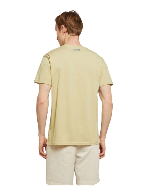 ICONIC Cotton T-shirt, short sleeve beige - T-shirt
