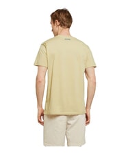 BIKKEMBERGS ICONIC Cotton T-shirt, short sleeve beige - T-shirt - 2