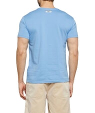 BIKKEMBERGS BASIC Short-sleeved, crew-neck T-shirt azure - T-shirt - 2