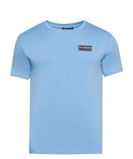 BIKKEMBERGS BASIC Short-sleeved, crew-neck T-shirt azure - T-shirt - 5