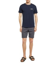 BIKKEMBERGS BASIC Short-sleeved, crew-neck T-shirt navy - T-shirt - 4