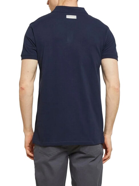ICONIC Cotton polo shirt, short sleeve navy - Polo shirt