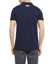 BIKKEMBERGS ICONIC Cotton polo shirt, short sleeve navy - Polo shirt - 2