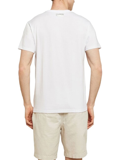 BASIC Short-sleeved, crew-neck T-shirt white - T-shirt