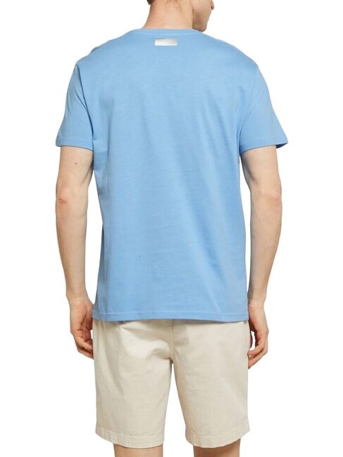 ICONIC Cotton T-shirt, short sleeve azure - T-shirt