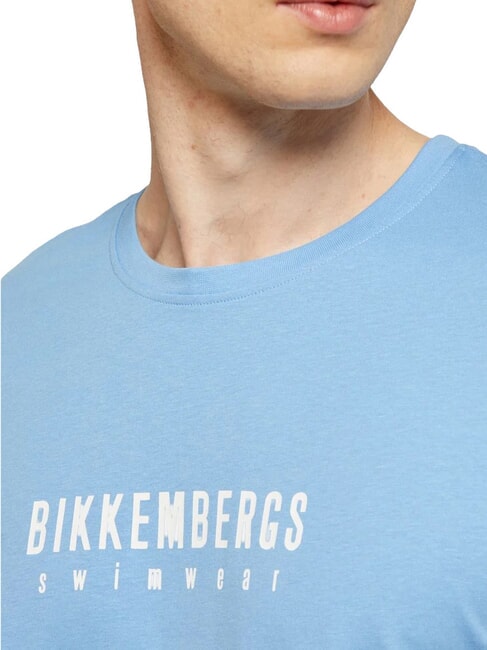 ICONIC Cotton T-shirt, short sleeve azure - T-shirt