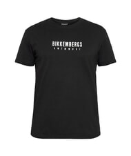BIKKEMBERGS ICONIC Cotton T-shirt, short sleeve black - T-shirt - 5