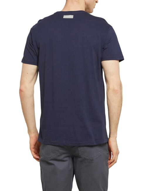 ICONIC Cotton T-shirt, short sleeve navy - T-shirt