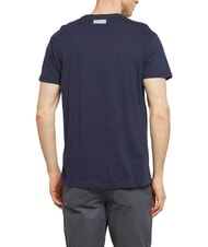 BIKKEMBERGS ICONIC Cotton T-shirt, short sleeve navy - T-shirt - 2