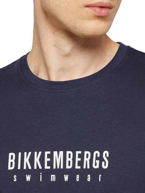 ICONIC Cotton T-shirt, short sleeve navy - T-shirt