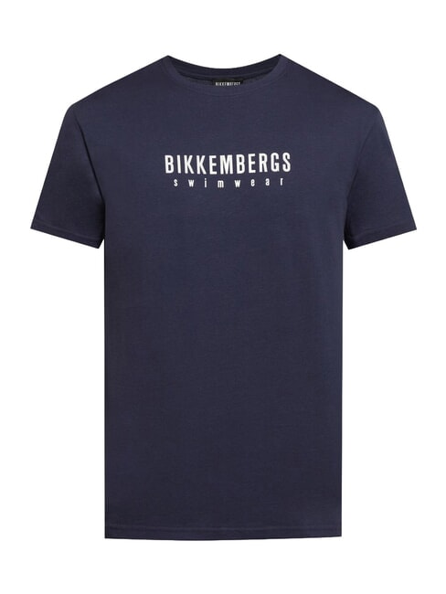 ICONIC Cotton T-shirt, short sleeve navy - T-shirt